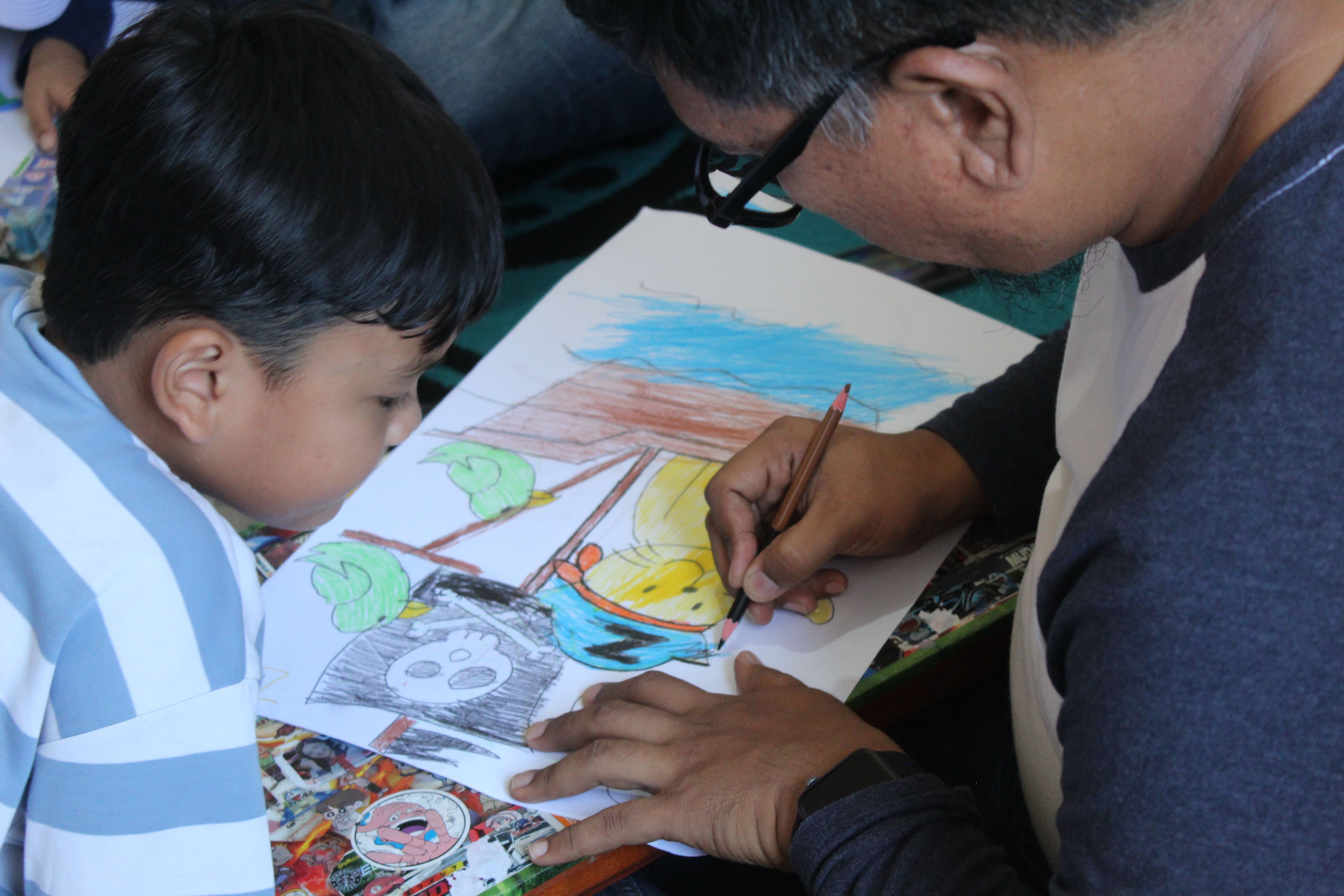 Mewarnai Dunia Bersama Ayah